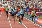 Kiprono Choge holds on to win the Emsley Carr Mile,  2013 IAAF Diamond League, Sainsbury's Anniversary Games, Queen Elizabeth Olympic Park, London.
